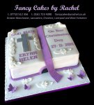 Christening cake, lilac - 1.jpg
