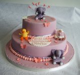Elephants Christening cake.JPG