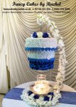Blue Hanging chandelier cake with Fountain - 1.jpg