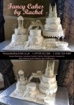 castles and carriage wedding cake