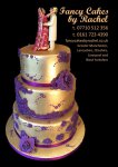purple flowers and gold wedding cake - 1.jpg