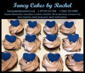 cupcakes chocolate, blue hearts - 1.jpg