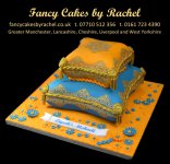 Orange Blue Cushion cake - 1.jpg