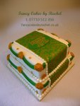 green and gold mehndi cake - 1.jpg