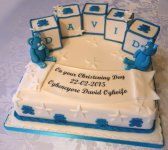 Christening cake with blocks and blue teddies - 1.jpg