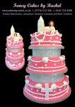 Pink 3 tier First Holy Communion cake - 1.jpg