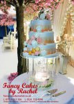 142 - water fountain peach and cream wedding cake - 1.jpg