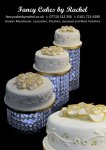 530 - crystal wedding cake gold and white - 1.jpg
