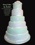 6 tier mint green wedding cake - 1.jpg