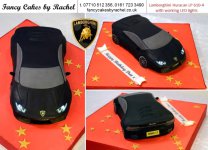 Lamborghini Huracan birthday cake - 1.jpg