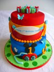 1st birthday cake - 1.JPG