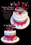 silver and red stars birthday cake - 1.jpg