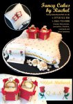Engagement cake white cushion red ring boxes - 15e60bf0508904.jpg