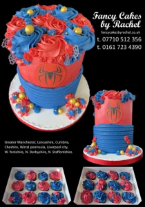 Spidermancakeandcupcakes-1